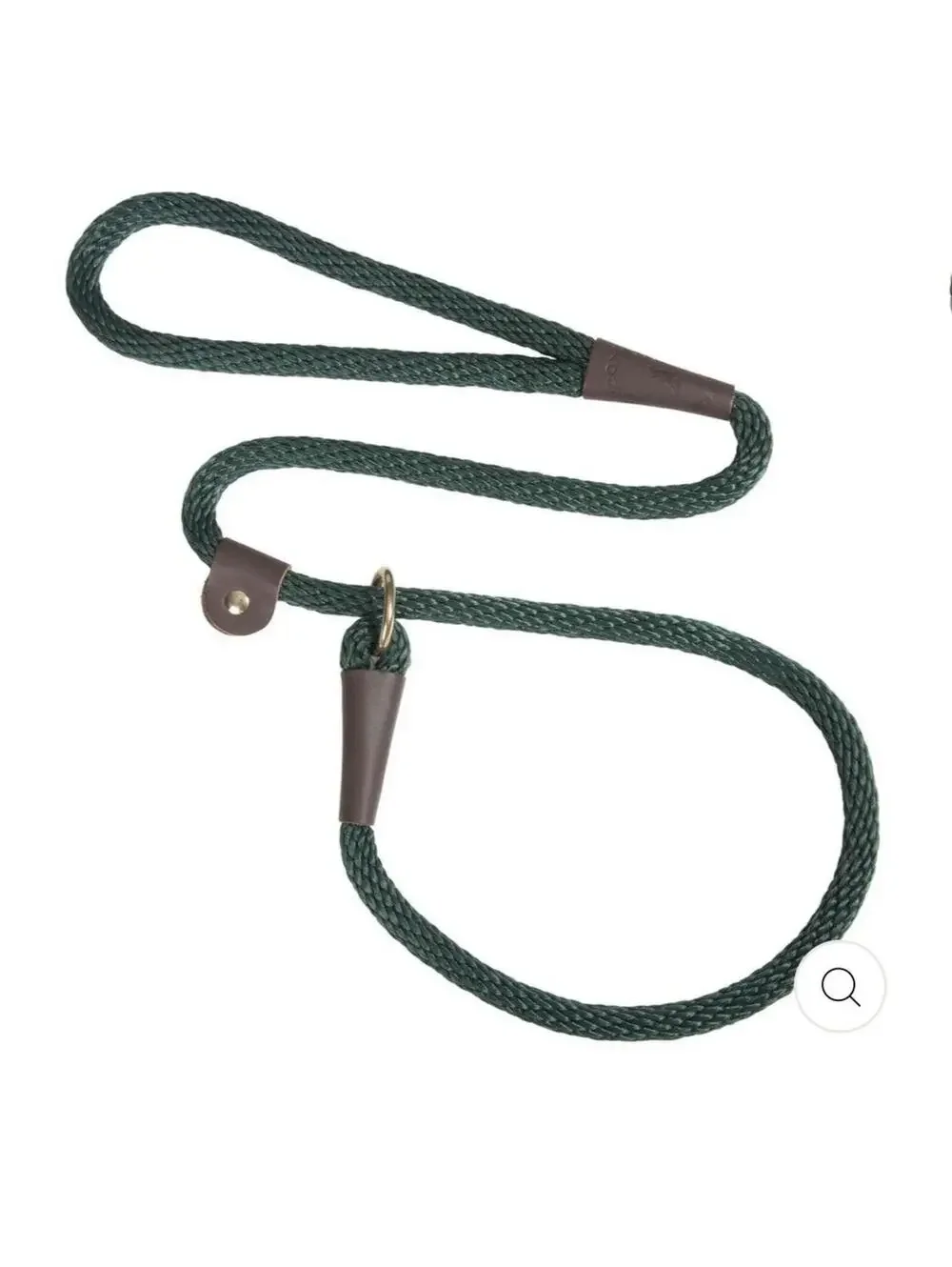 (RGB1) Mendota Pet Large Slip Dog Leash 5/8in x 6ft No-Pull Training Lead Green